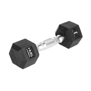 Hexagonálna jednoručka HMS 3 kg | Fitness Lifestyle