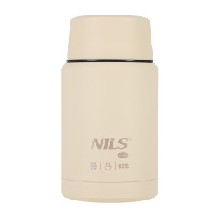 Termoska na jedlo NILS Camp NC3807 béžová 550 ml | Fitness Lifestyle