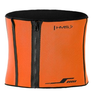 Zoštíhľujúci bedrový pás HMS BR209 oranžový | Fitness Lifestyle